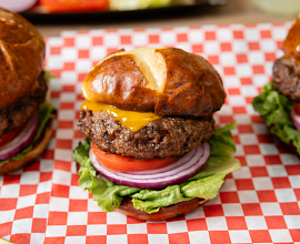 Zesty Barbecue Cheeseburgers
